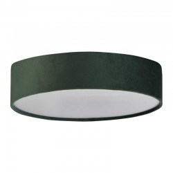 Drum - Green Velvet 2 Light Flush