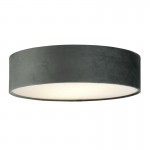 Drum - Grey Velvet 2 Light Flush Drum - Grey Velvet 2 Light Flush