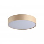 Drum - Champagne Velvet 3 Light Flush