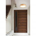 Drum - Champagne Velvet 3 Light Flush