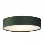 Drum - Green Velvet 3 Light Flush Drum - Green Velvet 3 Light Flush
