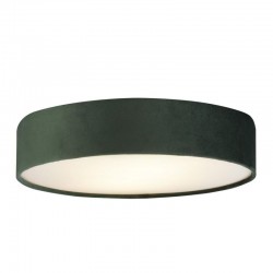 Drum - Green Velvet 3 Light Flush