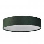 Drum - Green Velvet 3 Light Flush Drum - Green Velvet 3 Light Flush