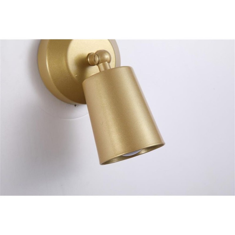 Searchlight-23340GO - Cone - Gold USB Rechargeable LED Wall Lamp