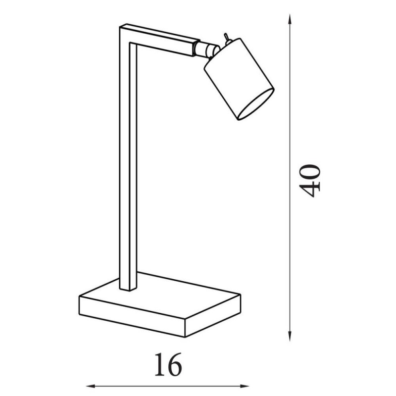 Searchlight-24108LT - Office - Latte Desk Lamp