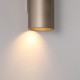 Searchlight-24125LT - Cyls - Latte Up & Down Wall Lamp