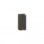 Don - Black Up & Down Square Wall Lamp