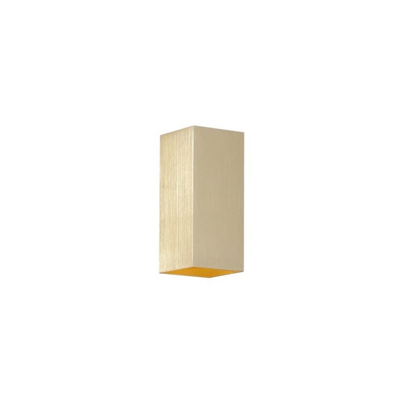Searchlight-24126GO - Don - Gold Up & Down Square Wall Lamp