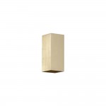 Don - Gold Up & Down Square Wall Lamp