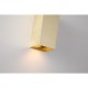 Searchlight-24126GO - Don - Gold Up & Down Square Wall Lamp