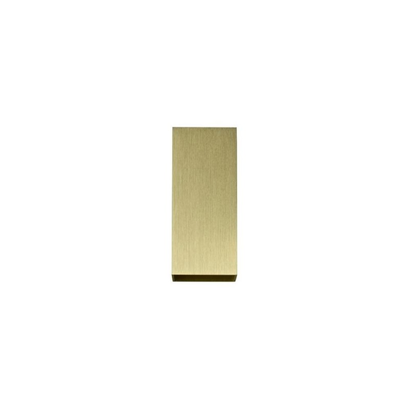 Searchlight-24126GO - Don - Gold Up & Down Square Wall Lamp