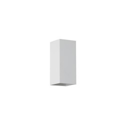 Don - White Up & Down Square Wall Lamp