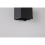 Newton - Black Up & Down Square Wall Lamp