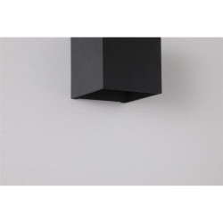 Newton - Black Up & Down Square Wall Lamp