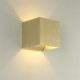 Searchlight-24127GO - Newton - Gold Up & Down Square Wall Lamp