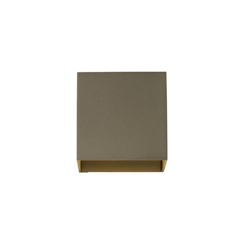 Searchlight-24127LT - Newton - Latte Up & Down Square Wall Lamp