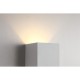Searchlight-24127WH - Newton - White Up & Down Square Wall Lamp