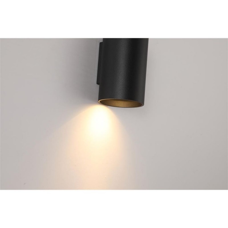 Searchlight-24130BK - Cyls - Black Wall Lamp