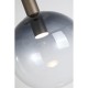 Searchlight-24183-1SM - Ombre - Latte Pendant with Smoked Ombre Glass