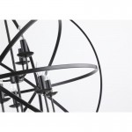 Orbit - Matt Black 8 Light Spherical Cage Pendant Orbit - Matt Black 8 Light Spherical Cage Pendant