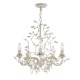 Searchlight-2495-5CR - Almandite - Cream & Gold with Crystal 5 Light Centre Fitting