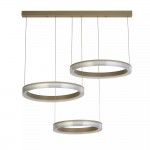 Lumen - Sand CCT over Island Fitting with Clear Diffuser