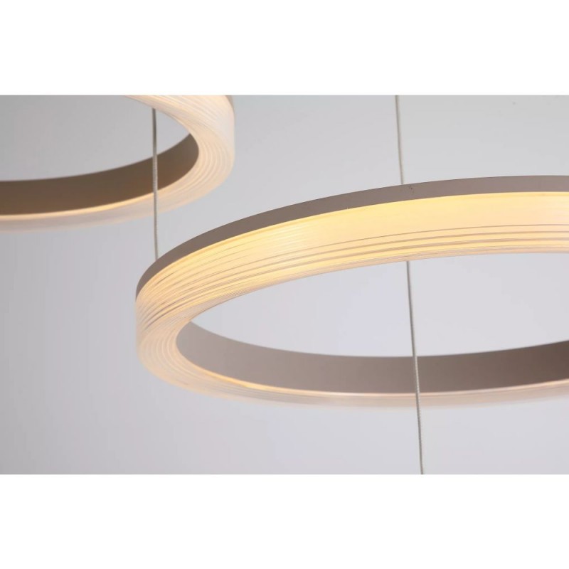 Searchlight-25133-3SA - Lumen - Sand CCT over Island Fitting with Clear Diffuser