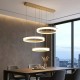 Searchlight-25133-3SA - Lumen - Sand CCT over Island Fitting with Clear Diffuser