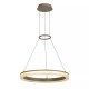 Searchlight-25134SA - Lumen - Sand CCT Pendant with Clear Diffuser