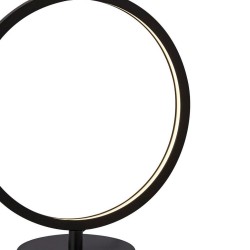 Cirque - LED Matt Black Table Lamp