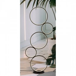 Cirque - LED Matt Black Floor Lamp