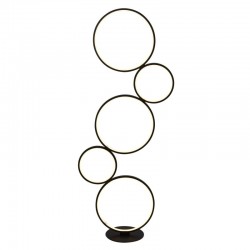 Cirque - LED Matt Black Floor Lamp