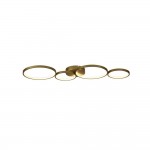 Cirque - LED Matt Gold Ceiling Light