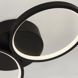 Cirque - LED Matt Black Ceiling Light Cirque - LED Matt Black Ceiling Light