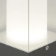 Searchlight-2581GY - Granada - Clear & White with Dark Grey PIR Wall Lamp