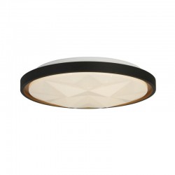 Satellite - Black & Gold CCT Flush with Star Effect Diffuser Satellite - Black & Gold CCT Flush with Star Effect Diffuser