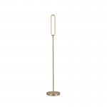 Mod - Satin Brass LED Floor Lamp with Ribbed Glass Mod - Satin Brass LED Floor Lamp with Ribbed Glass