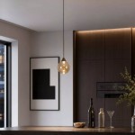 Opus Lux - Bronze CCT Pendant with Amber Glass
