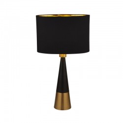 Chloe - Black & Gold with Antique Copper Table Lamp Chloe - Black & Gold with Antique Copper Table Lamp