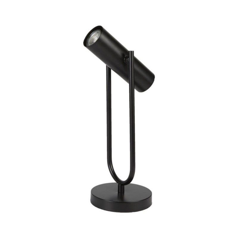 Searchlight-2791BK - Telescope - Matt Black Desk Lamp