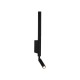 Searchlight-28127BK - Architect - Black LED Wall Lamp with Reading Arm