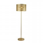 Fishnet - Matt Gold Mesh 2 light Floor Lamp Fishnet - Matt Gold Mesh 2 light Floor Lamp