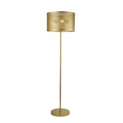 Fishnet - Matt Gold Mesh 2 light Floor Lamp