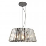 Tiara - Clear Crystal & Chrome 5 Light Pendant Tiara - Clear Crystal & Chrome 5 Light Pendant