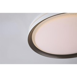 Saucer - White & Latte LED Flush