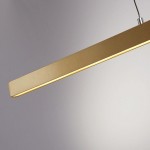 Layla - Matt Gold LED Linear Profile with Gesture Control Layla - Matt Gold LED Linear Profile with Gesture Control