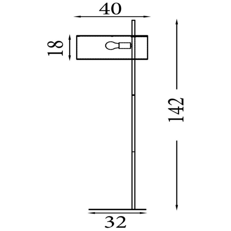 Searchlight-30502BK - Hessian - Black Floor Lamp with Oatmeal Linen Shade