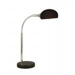 Astro - Black & Chrome Table Lamp with Black Glass Astro - Black & Chrome Table Lamp with Black Glass