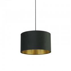 Drum - Shade Only - Green Velvet Shade with Gold Inner Ø 40 cm Drum - Shade Only - Green Velvet Shade with Gold Inner Ø 40 cm