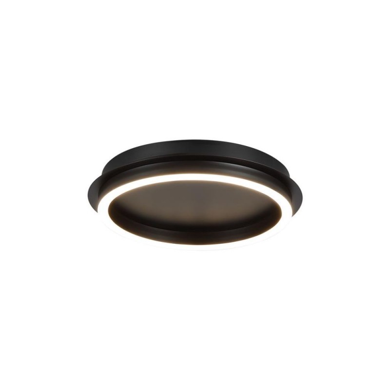 Searchlight-31283-36BK - Steller - Black LED Flush